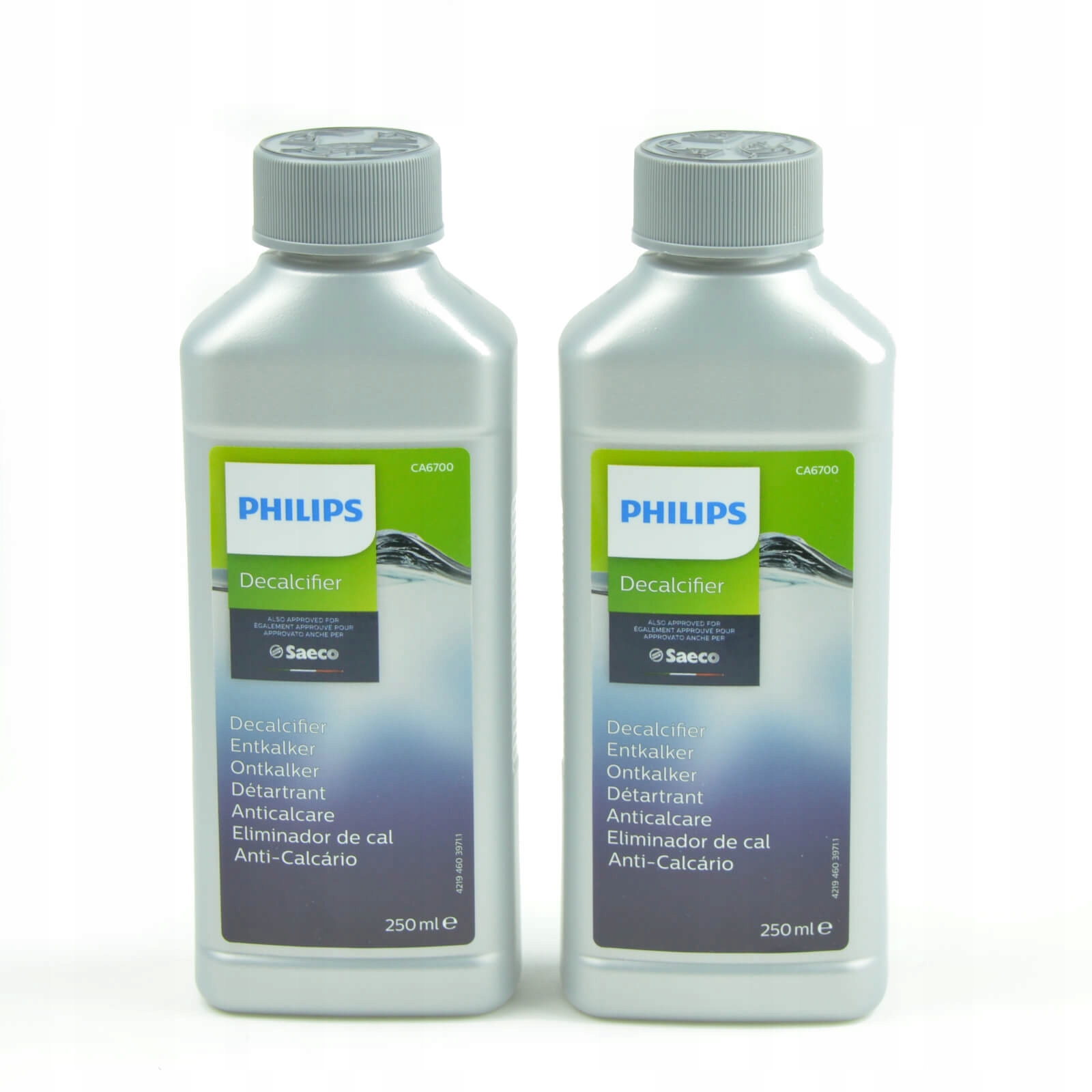 PHILIPS SAECO ODKAMIENIACZ EKSPRES 2X250ml CA6700 Kod producenta CA6700/22