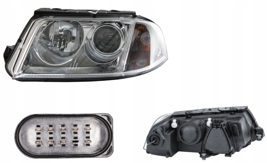REFLEKTOR LAMPA LEWY VW PASSAT B5 00-05 HELLA
