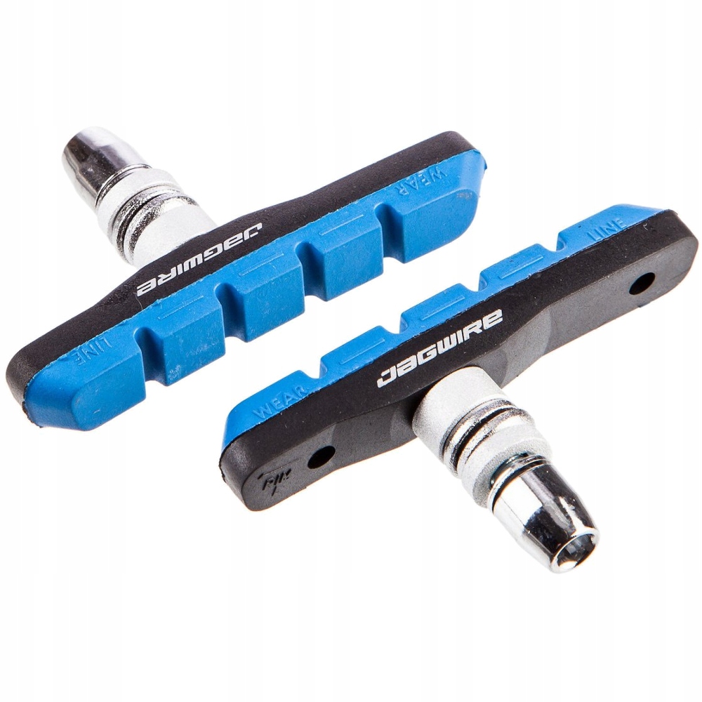 Klocki hamulcowe Jagwire V-brake Niebieskie bike tuning