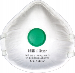 MB FFP1 półmaska przeciwpyłowa z zaworem klasa P1