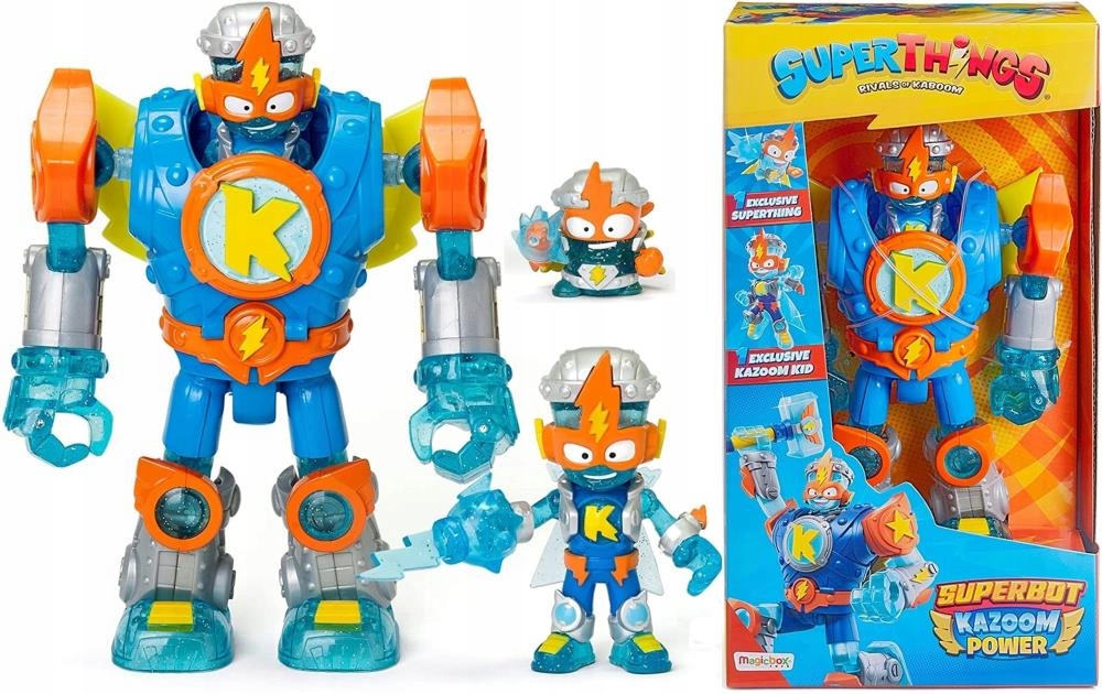 

Superthings Superbot Blue Kazoom Power
