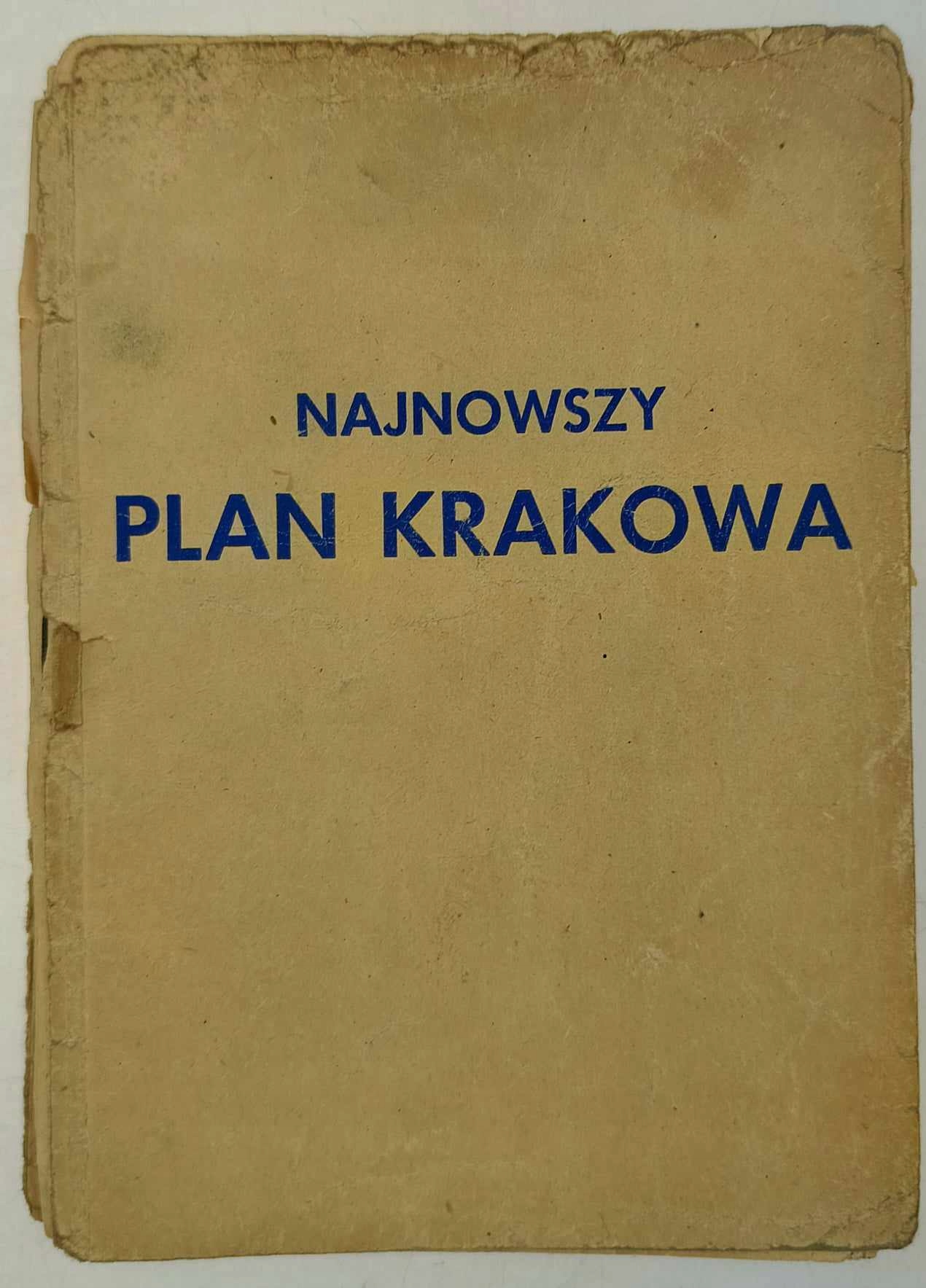 Najnowszy plan Krakowa