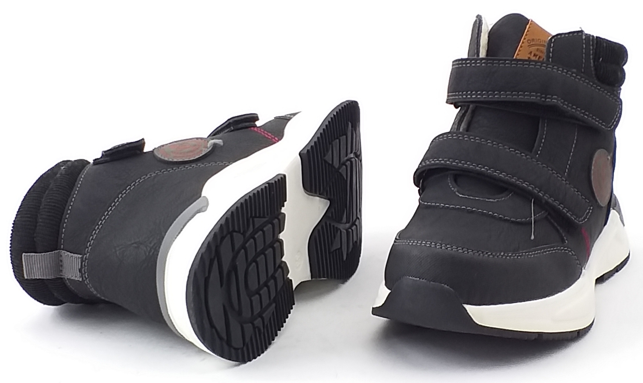 Buty zimowe OCIEPLANE na RZEPY i SUWAK TRAPERY trzewiki kamasze roz 33 Bohater / Bajka brak