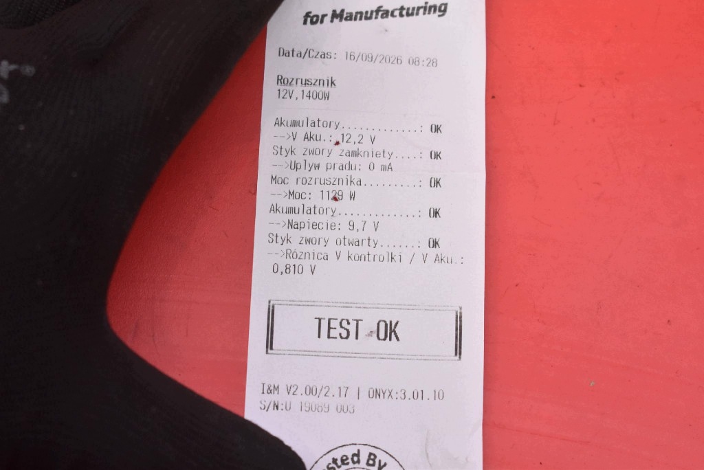 starter test 1740374 0001108157 BMW E39 2.0i 150 KM 90-00