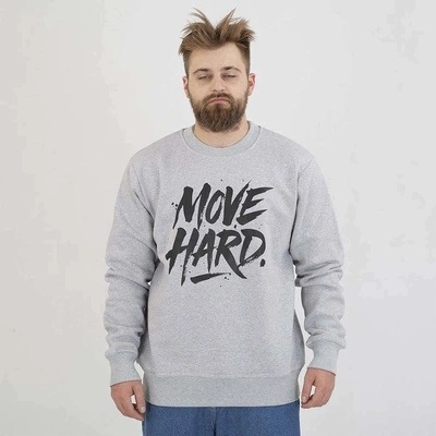 Mikina Mh Sport Bez Kapuce Move Hard šedá
