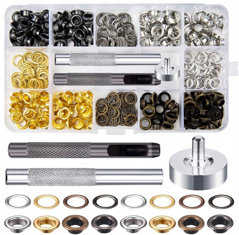 200KS Kalotová Oka 6MM Kovová Sada