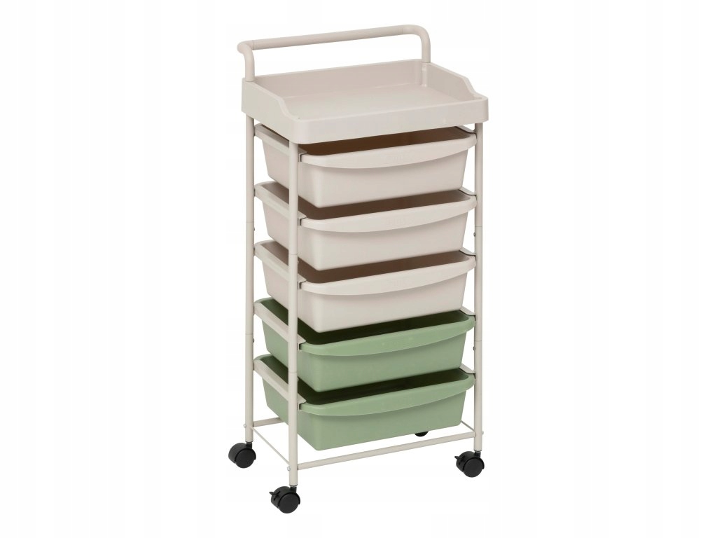 Mobilný organizér Deskolor, 6 zásuviek, 82 cm