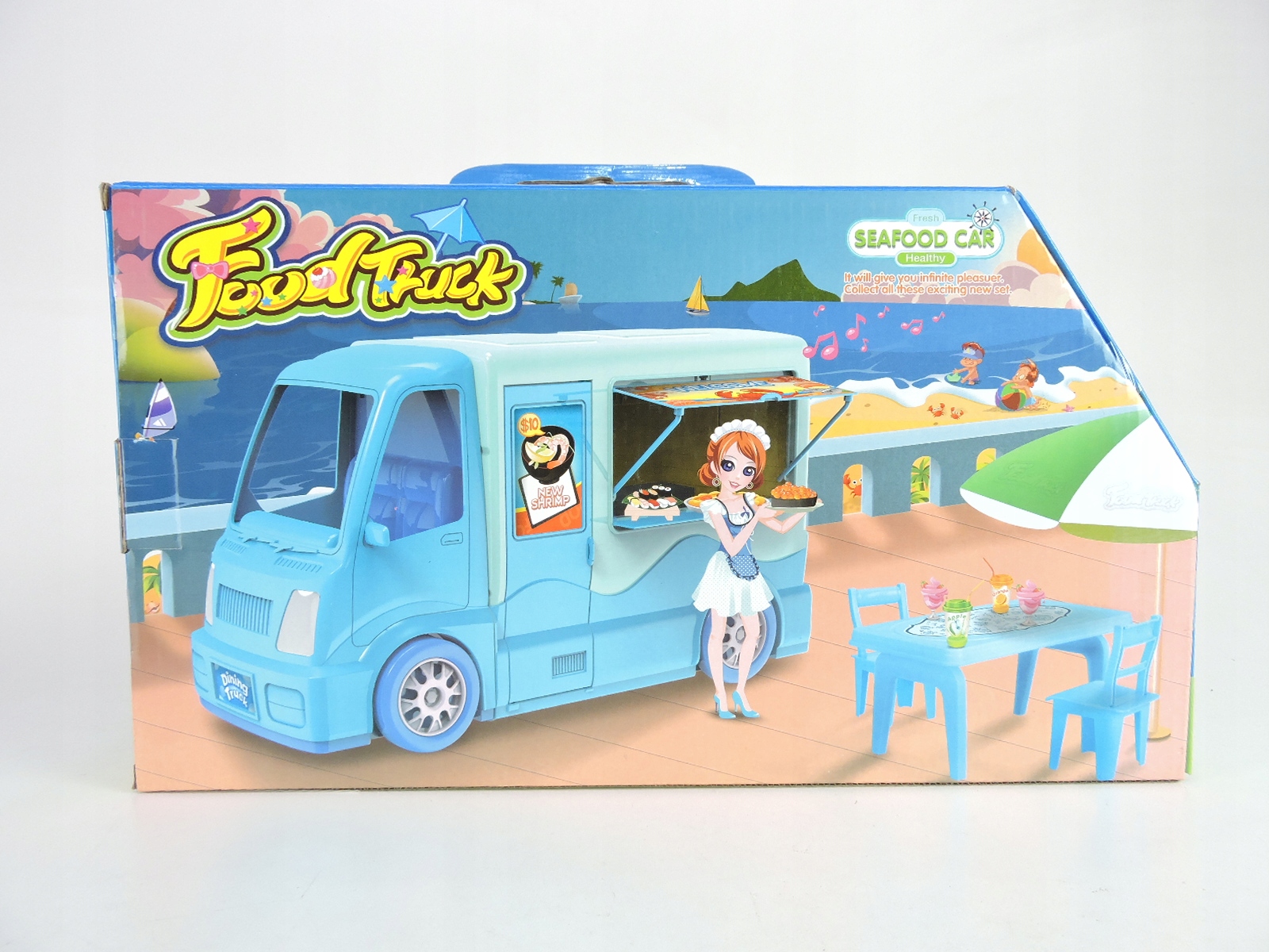 

Auto Food Truck Owoce Morza kamper