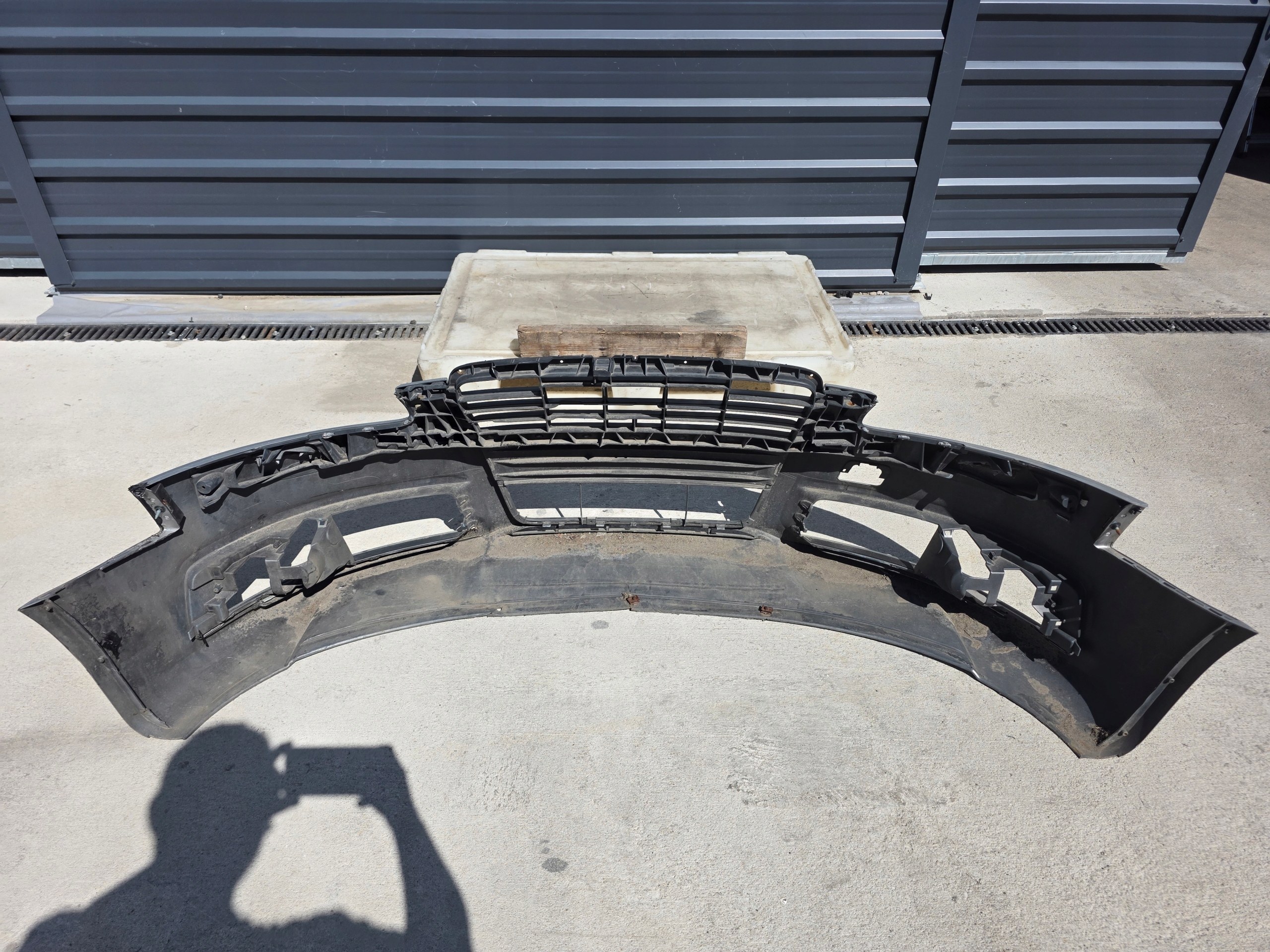 bumper front AUDI A6 C6 LIFT LX7W 2008-2011