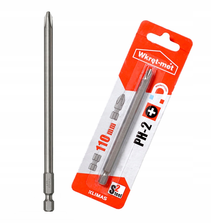 

Końcówka do wkrętarki bit Philips PH-2 dł.110mm