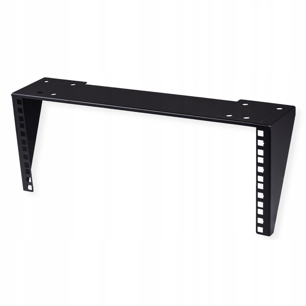 Nástěnný držák/podpěra 19" pro skříně Rack 4 Hu, černý