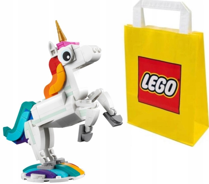 Lego Creator 31140 Magiczny Jednorożec 3w1 Dla Dziewczynki +torba