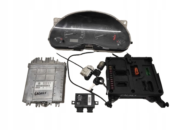 FORD GALAXY MK1 95-00 1.9TDI AHU ZESTAW STARTOWY STEROWNIK 028906021HC