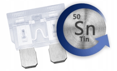 Bezpiecznik płytkowy MICRO2 MIKRO2 25A 10SZT Producent części Tesla