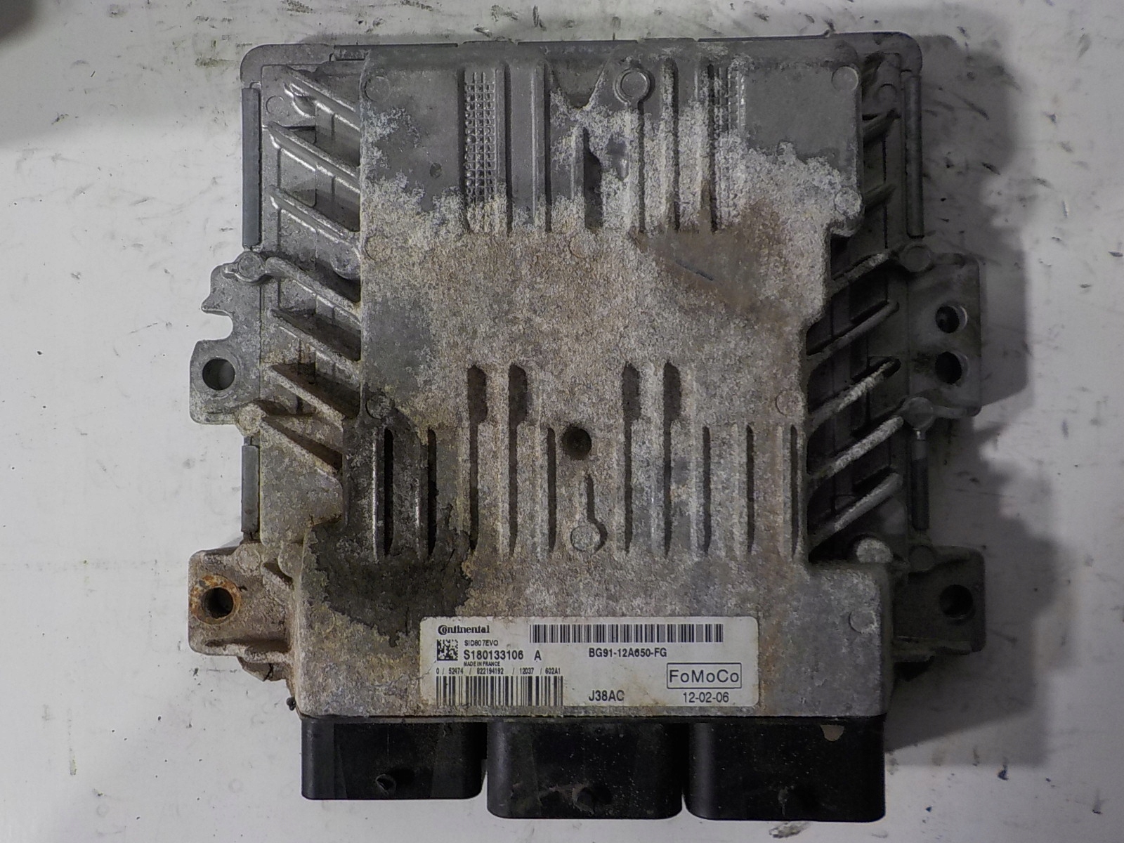 FORD MONDEO IV MK4 computer control unit BG91-12A650-FG S180133106A