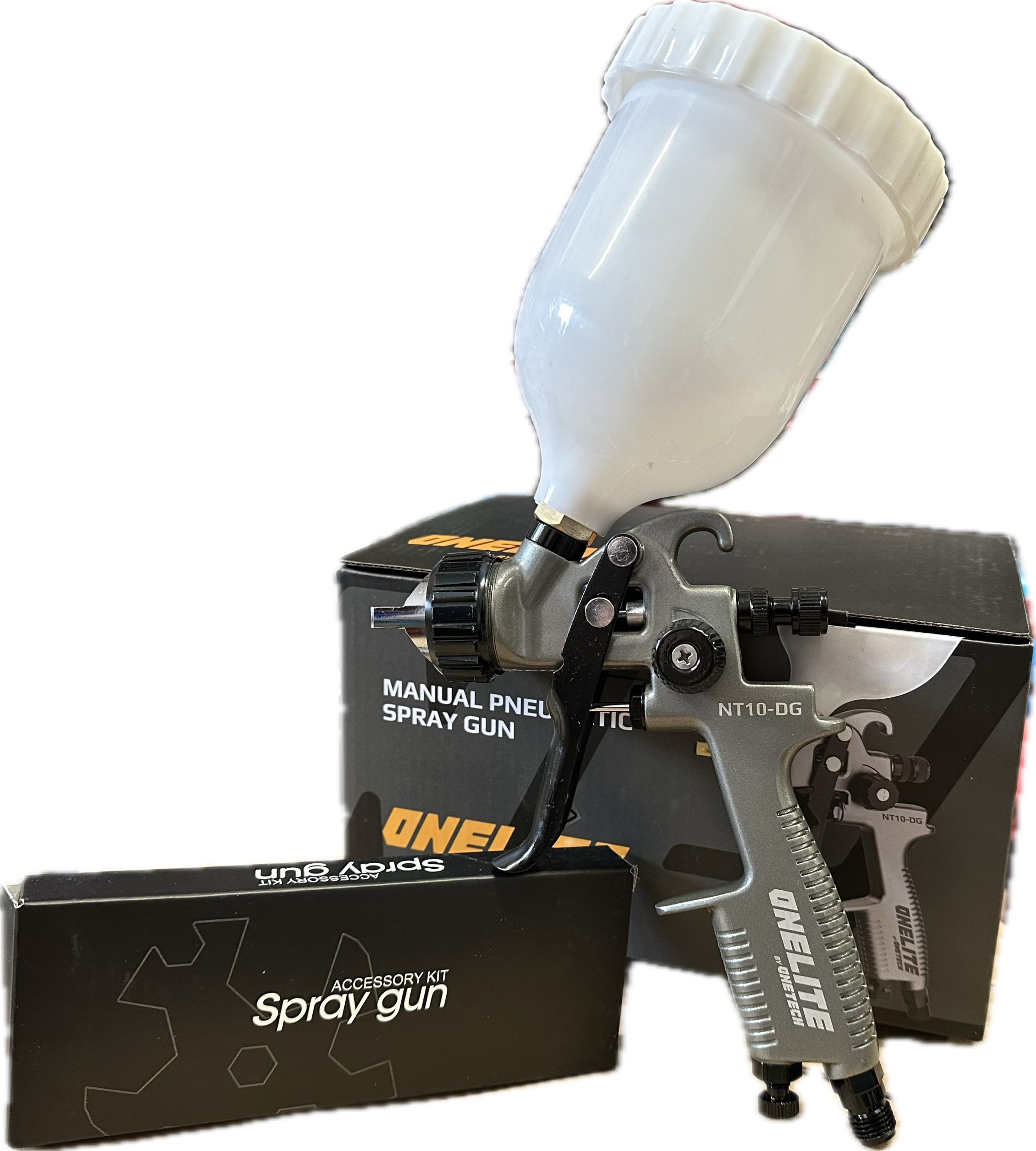 OneTech OneLite NT10-DG Pistolet lakierniczy LVMP 1,7mm