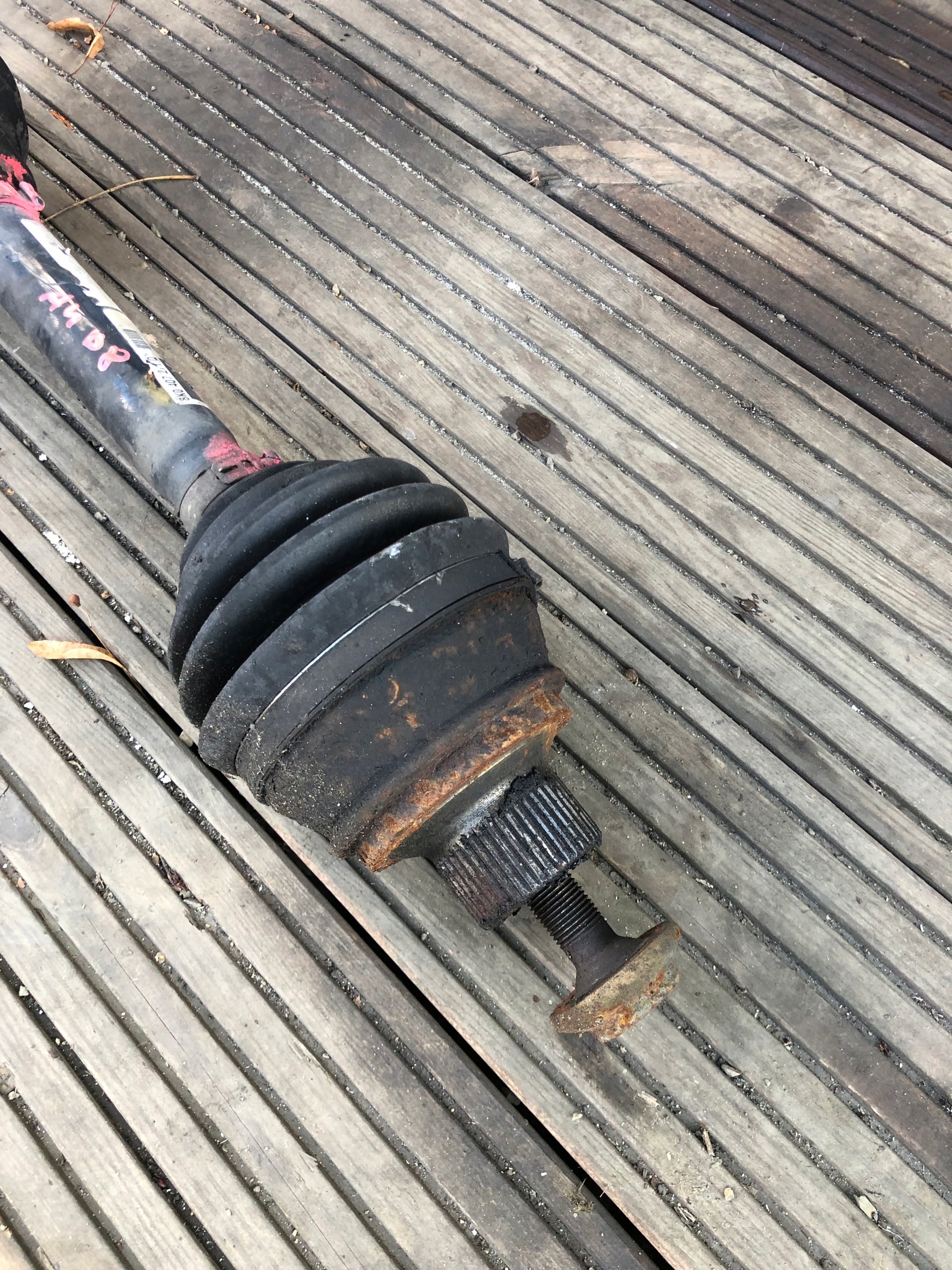 semi-axis front AUDI A4 B8 8K0407271Q