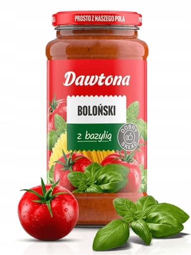Levně 8 x Dawtona boloňská omáčka s bazalkou 520 g