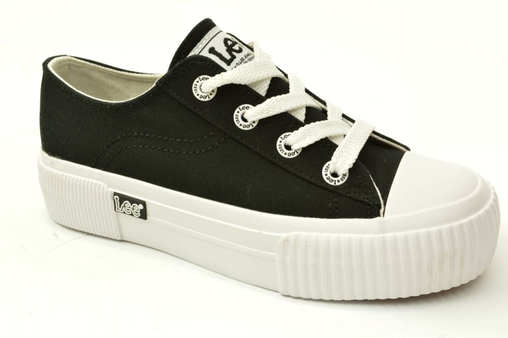Lee Isla C Women Low dámské tenisky Černé tenisky na silném vel. 40