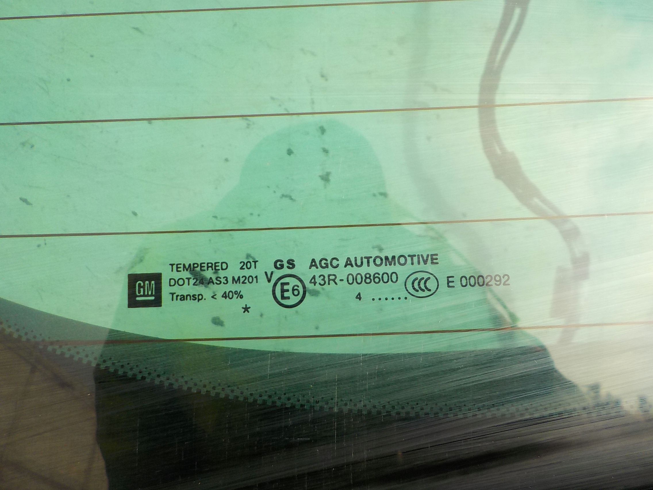 831 OPEL ZAFIRA C boot door rear