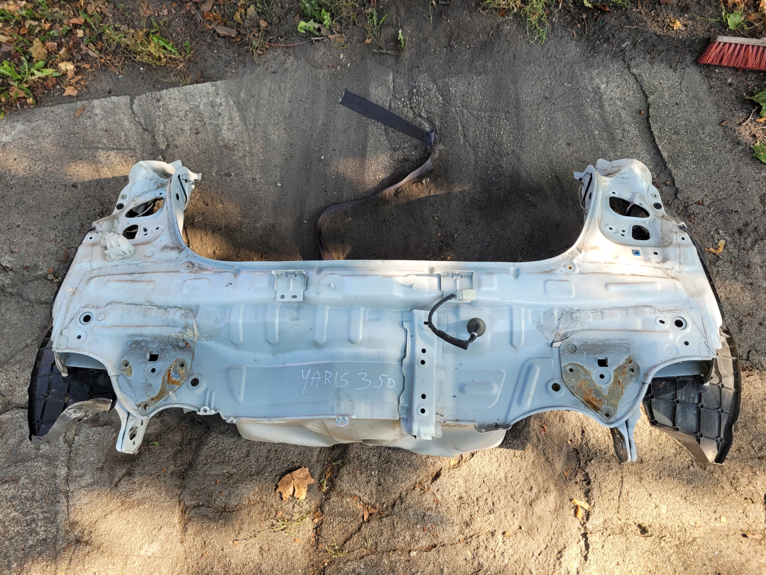 rear panel rear quarter TOYOTA YARIS III 5DRZWI