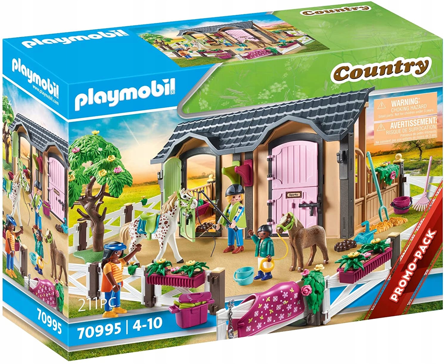 Playmobil Country Stajnia Stadnina Konie Farma 12893835766 - Allegro.pl