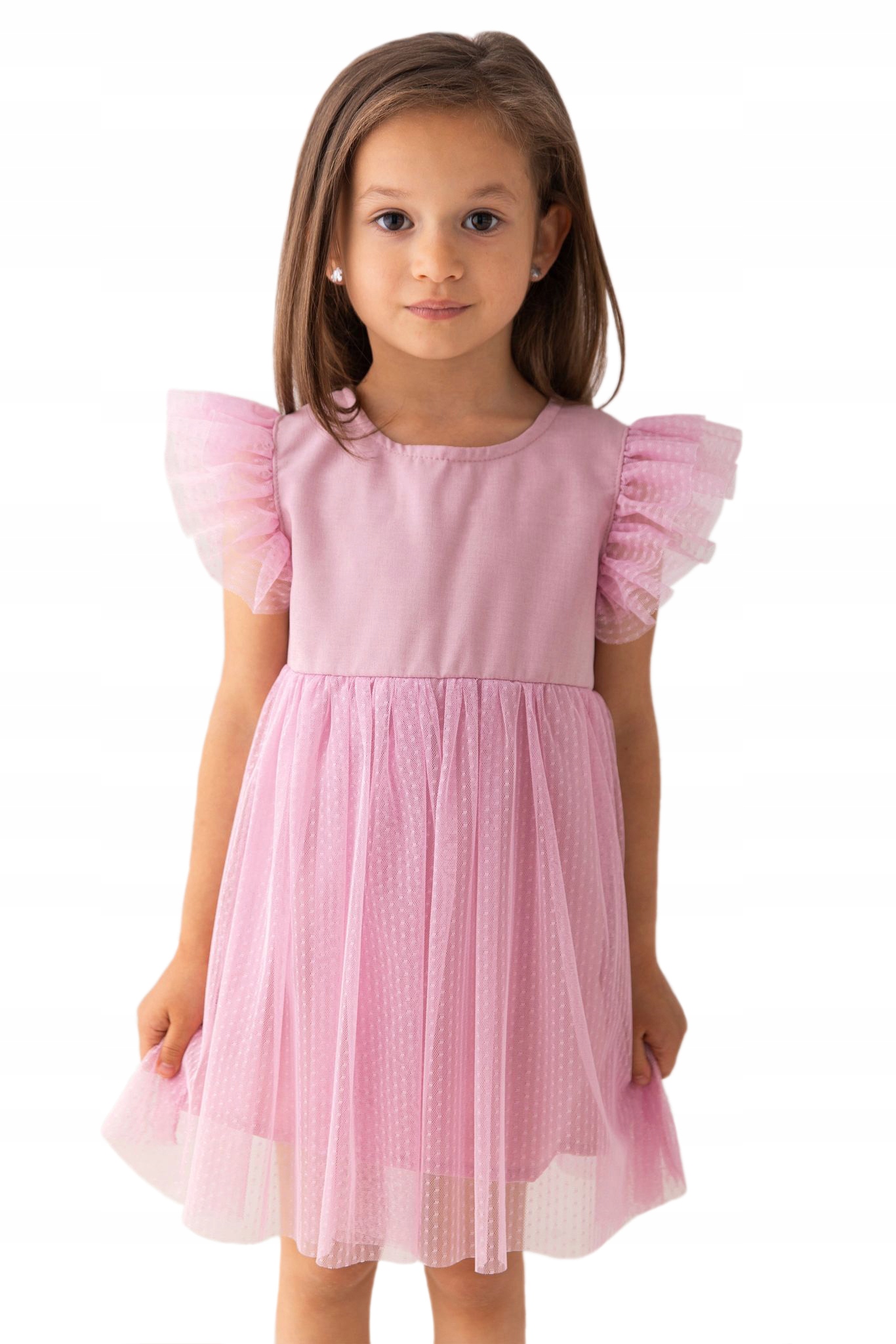 

Lily Grey Sukienka Lila Tiul Groszki Falbanki 146
