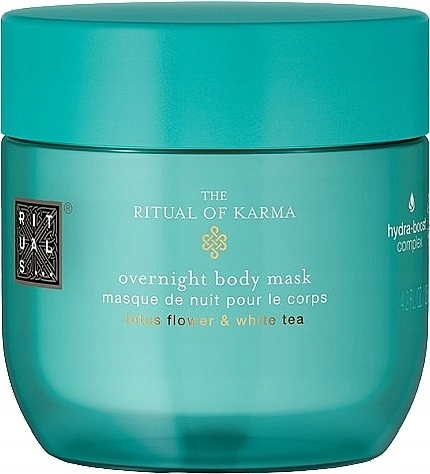015345 Rituals The Ritual Of Karma Overnight Body Mask Lotus Flower & White