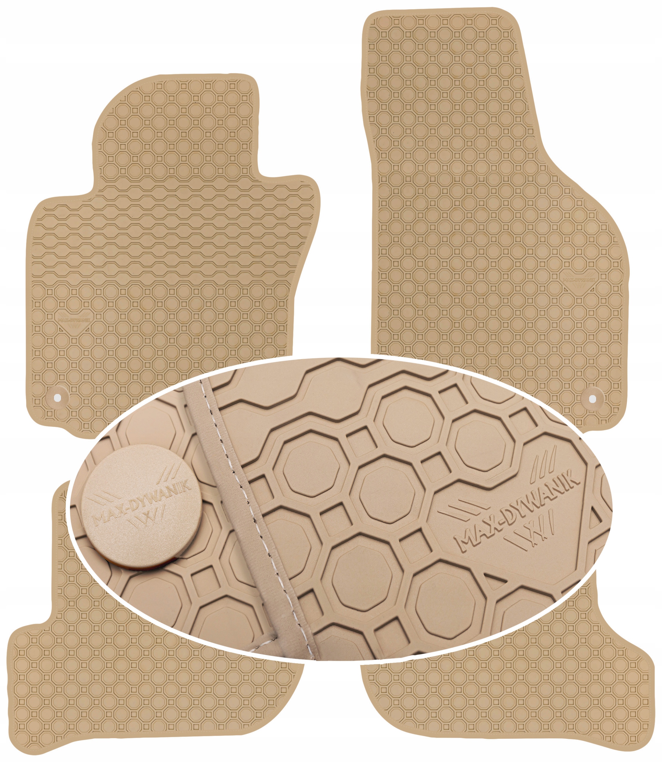 Vw Golf V 2003-2009 Koberce Béžové