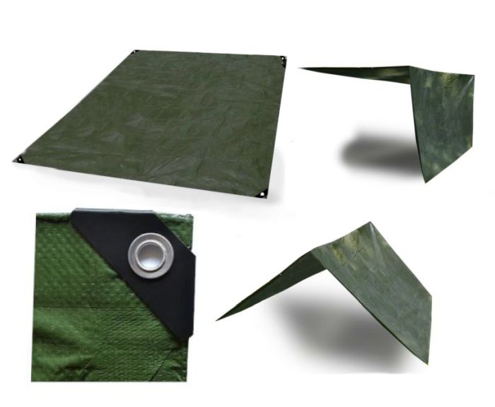 

Tarp podłoga mocna płachta namiot 3x3 wodoodporny