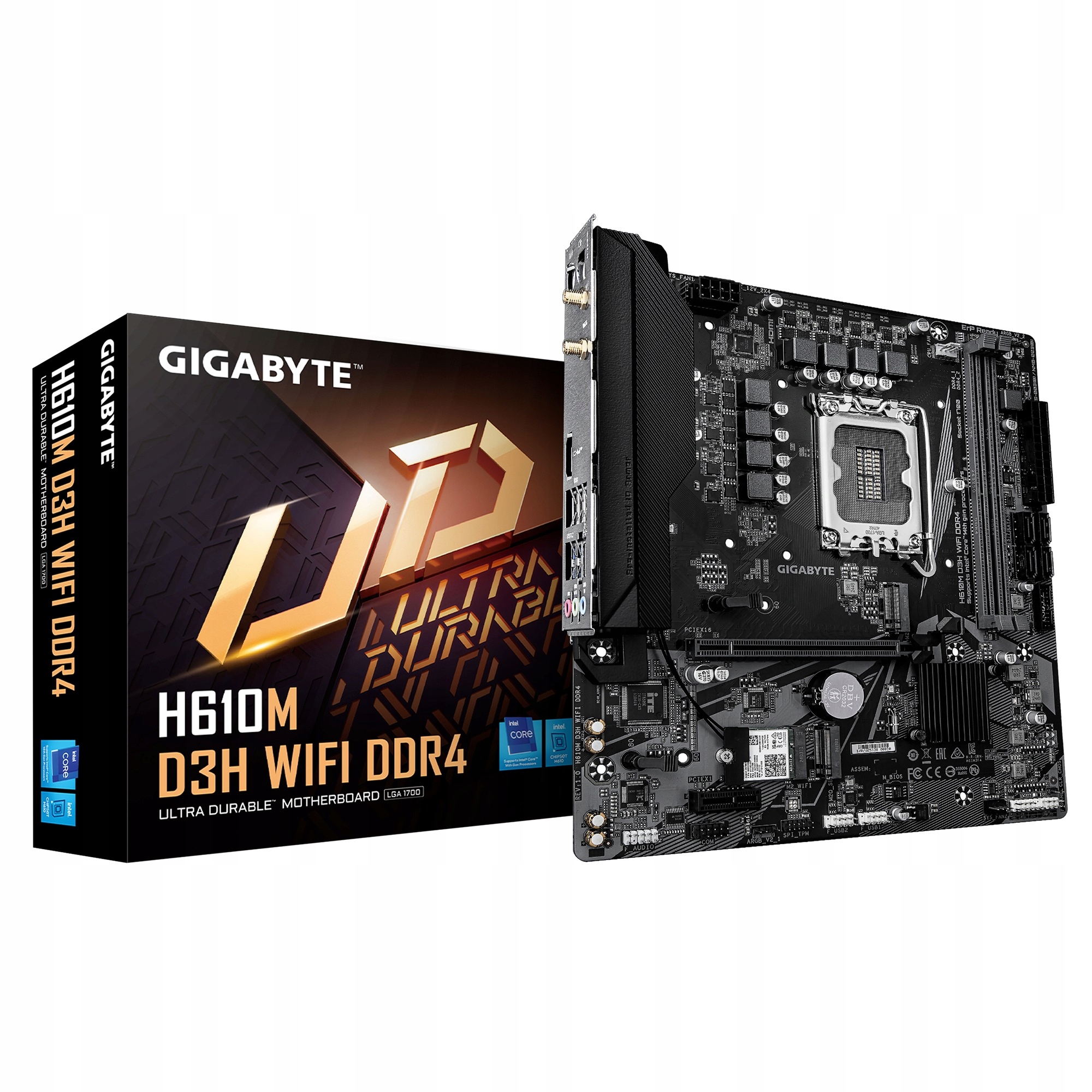 Gigabyte H610M D3H Wifi DDR4/LGA 1700/mATX