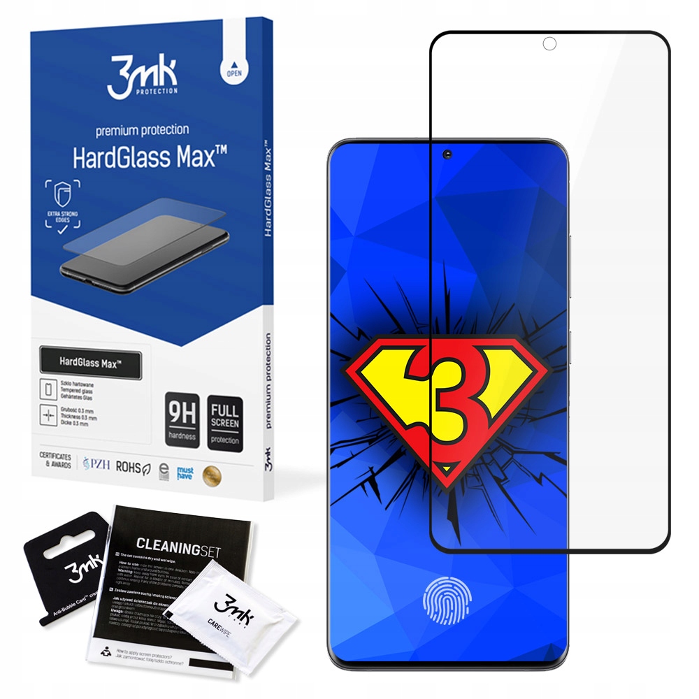 

3mk HardGlass Max Szkło hartowane 9H na Galaxy S20