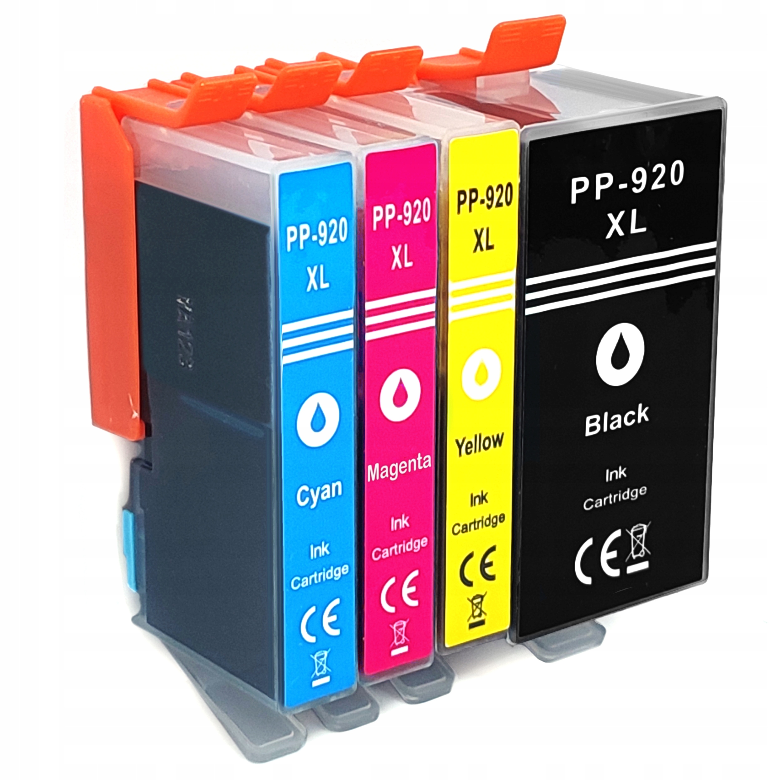 

4x Tusze Do Hp 920XL Officejet 7500A Wide E910a