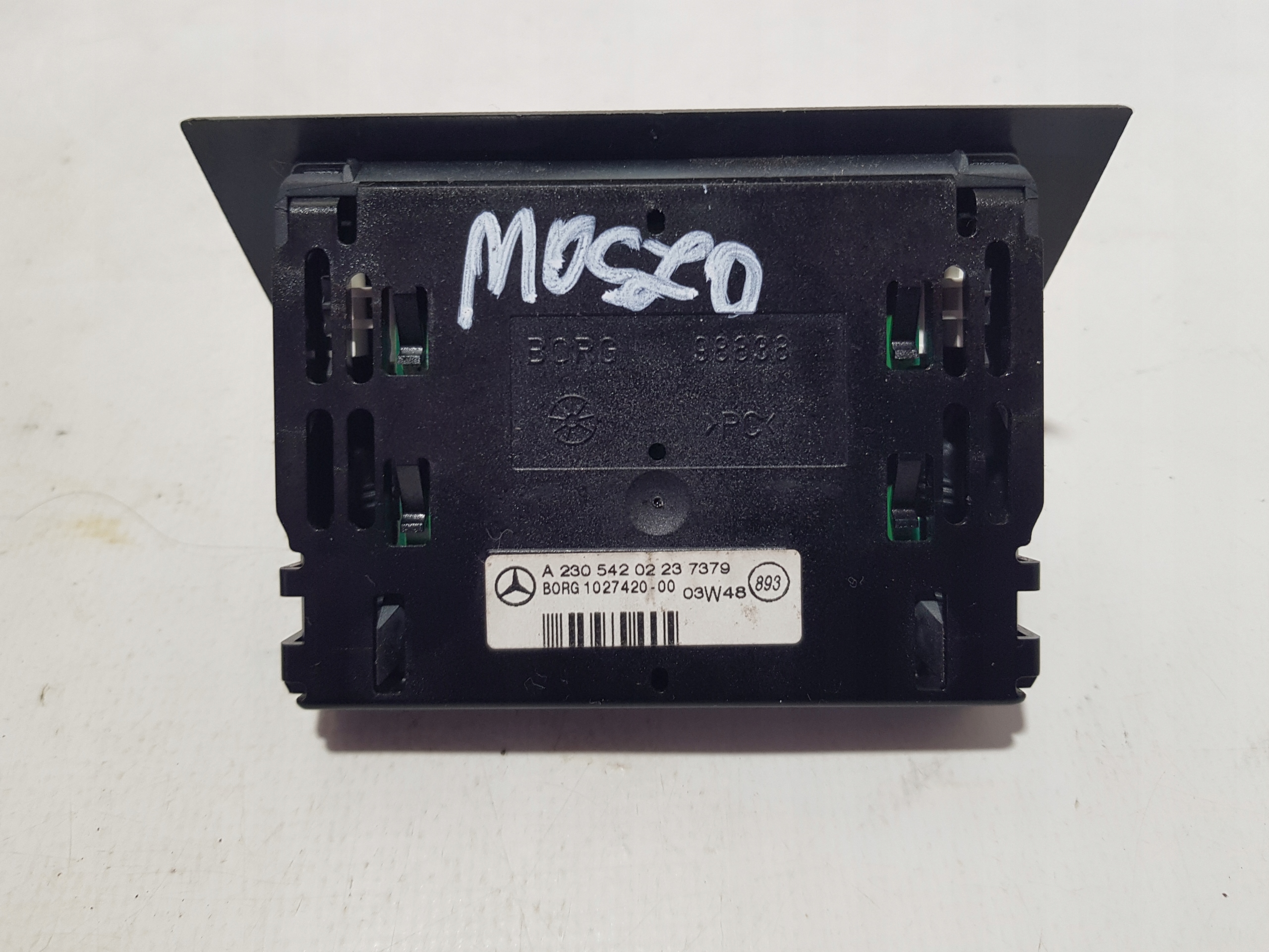 display CZUJNIKOW PDC MERCEDES SL R230 W230