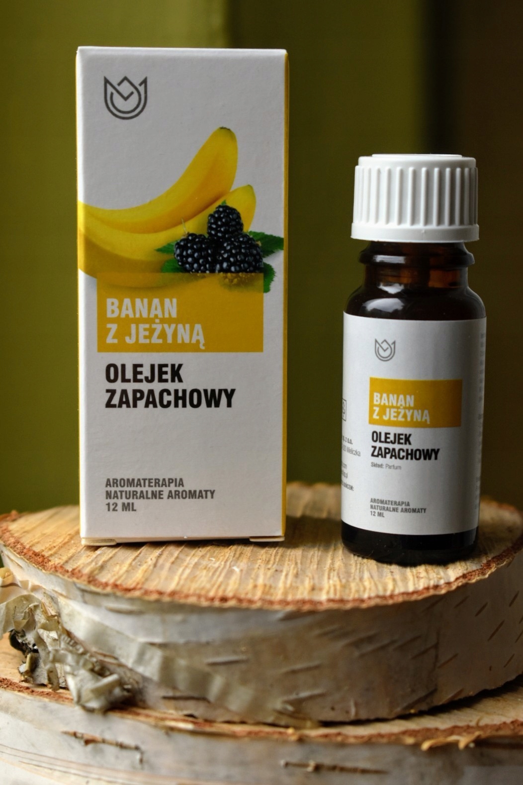 

Olejek zapachowy Banan Z Jeżyną 12 ml aromaterapia