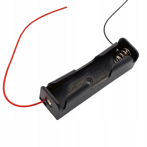 

Koszyk na ogniwo baterie 1x 18650 1S 3,7V pojemnik