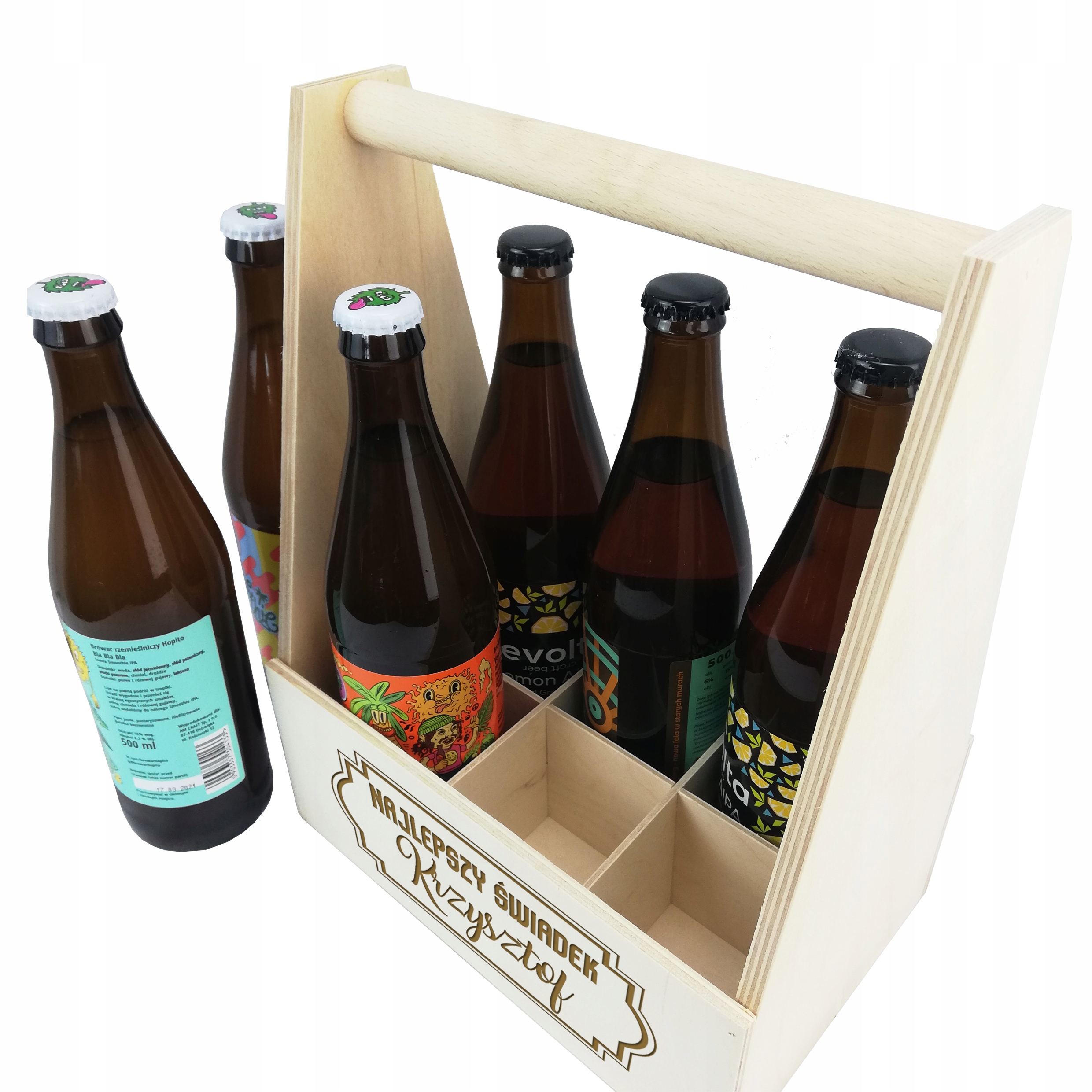 PROŚBA O ŚWIADKOWANIE NOSIDEŁKO OTWIERACZ GRAWER Kolor dominujący inny