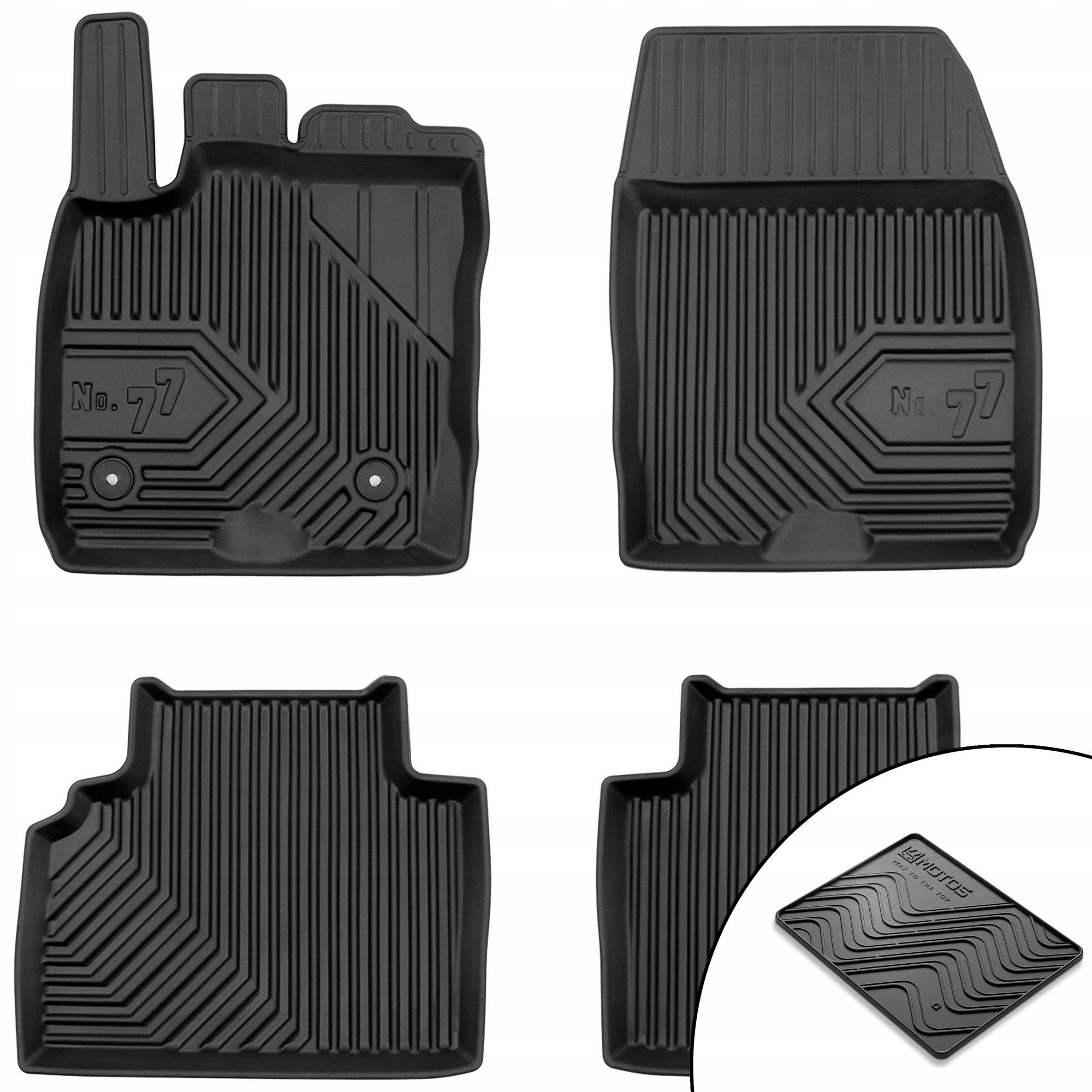 Dywaniki gumowe No.77 Ford Tourneo Courier od 2014 mata