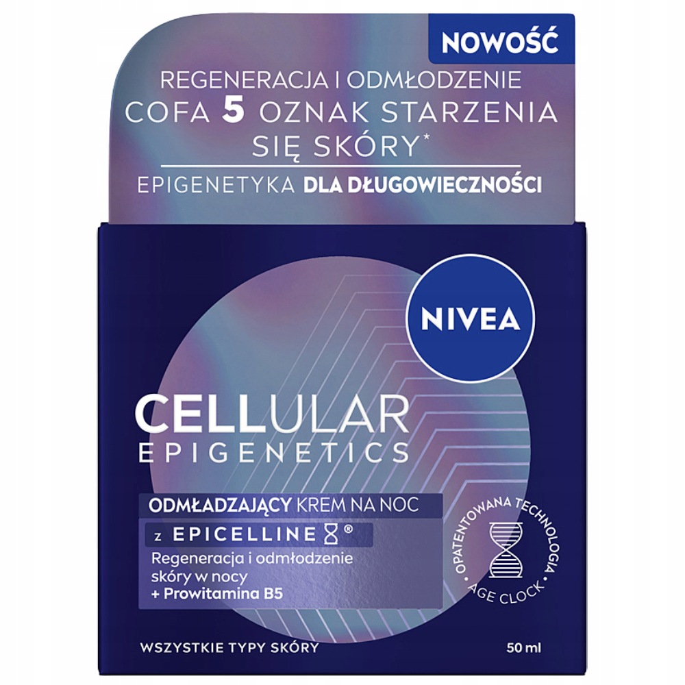 Nivea Cellular Epigenetics omlazující noční krém 50 ml