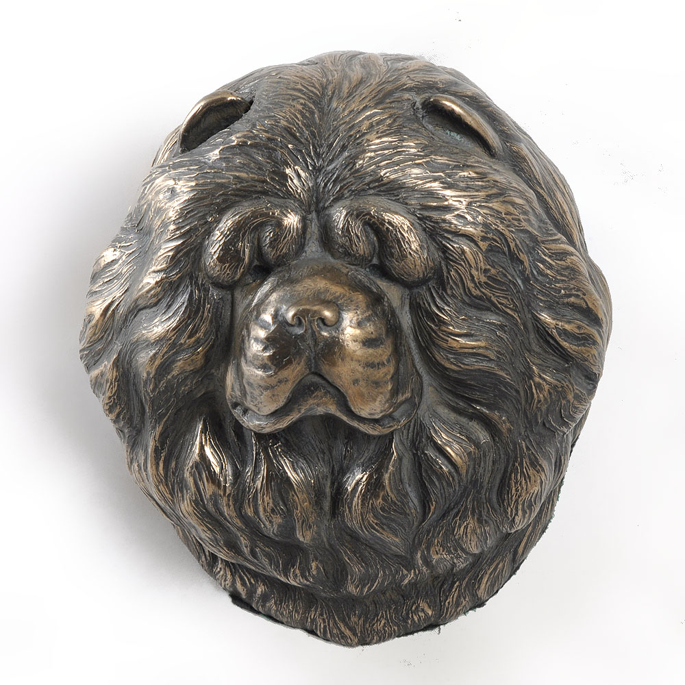 Chow Chow závesná figúrka psa, soška, busta, socha, socha