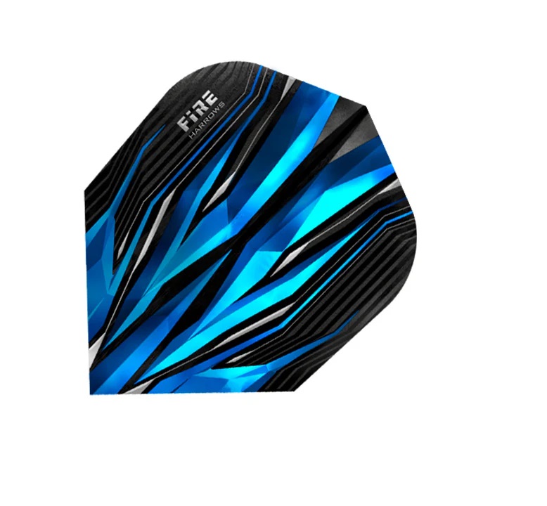 Piórka HARROWS FIRE do lotek rzutek do darta