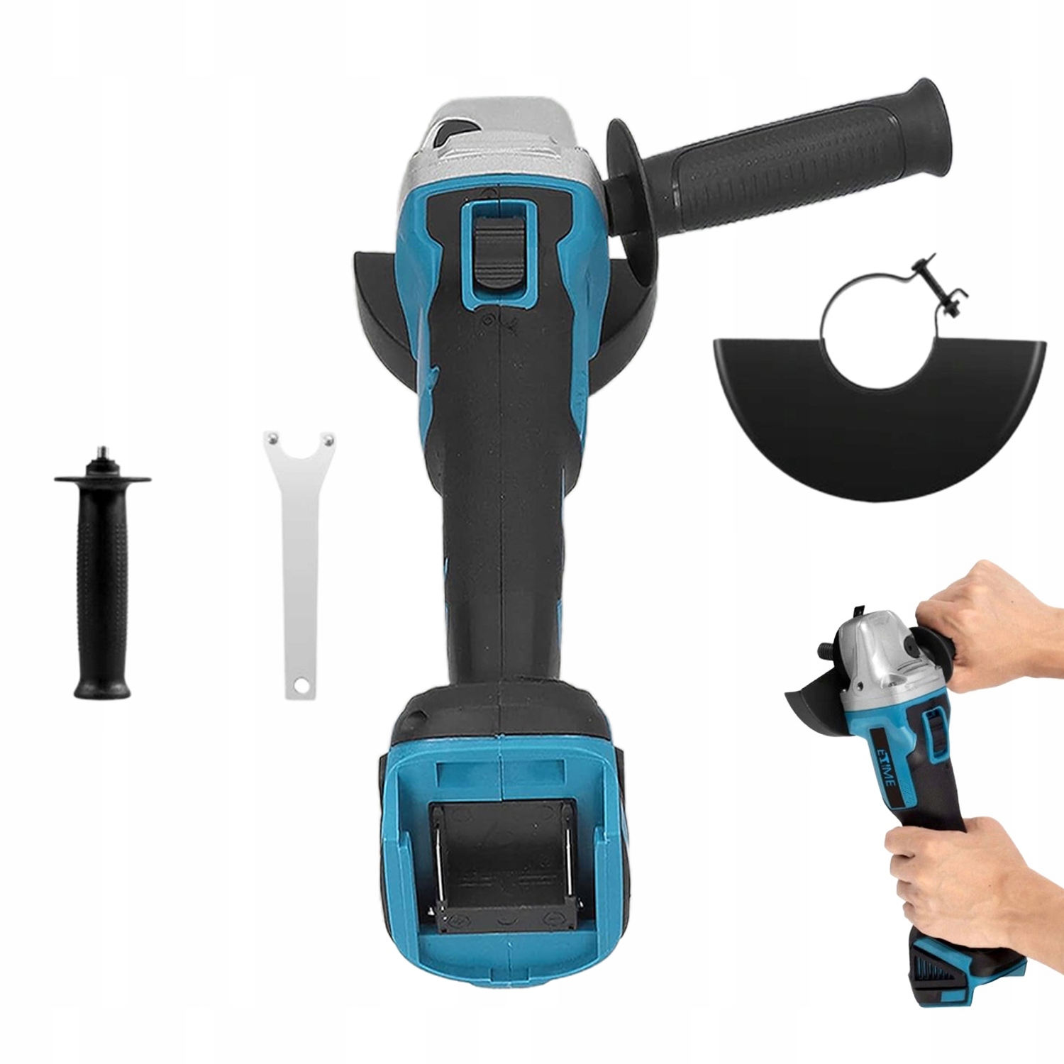 Úhlová Bruska 125 MM Bruska Rychlost Silná Akumulátorová