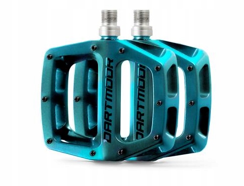 Pedały platformowe Dartmoor Vibe Pro Teal Green łożyska maszynowe