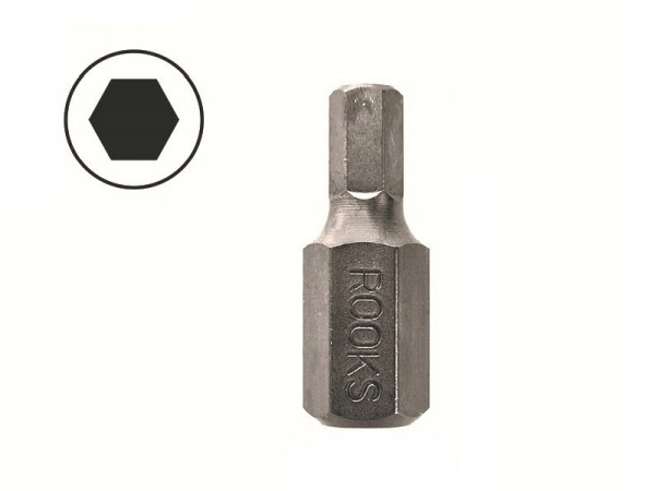 ROOKS BIT 10 MM (3/8" ) HEX 10 MM X 30 MM, 20 SZT, 73MOV5-2 (S2), KPL