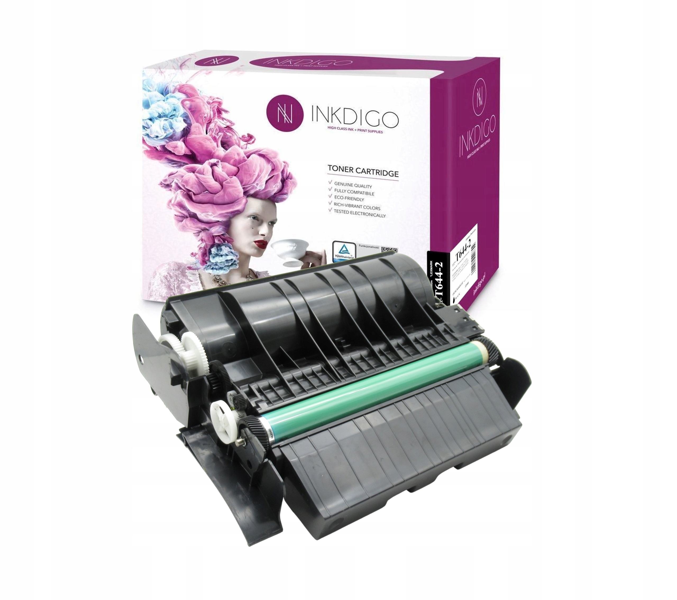 Toner pro Lexmark X644 T644 náhradní X644X11E 32k