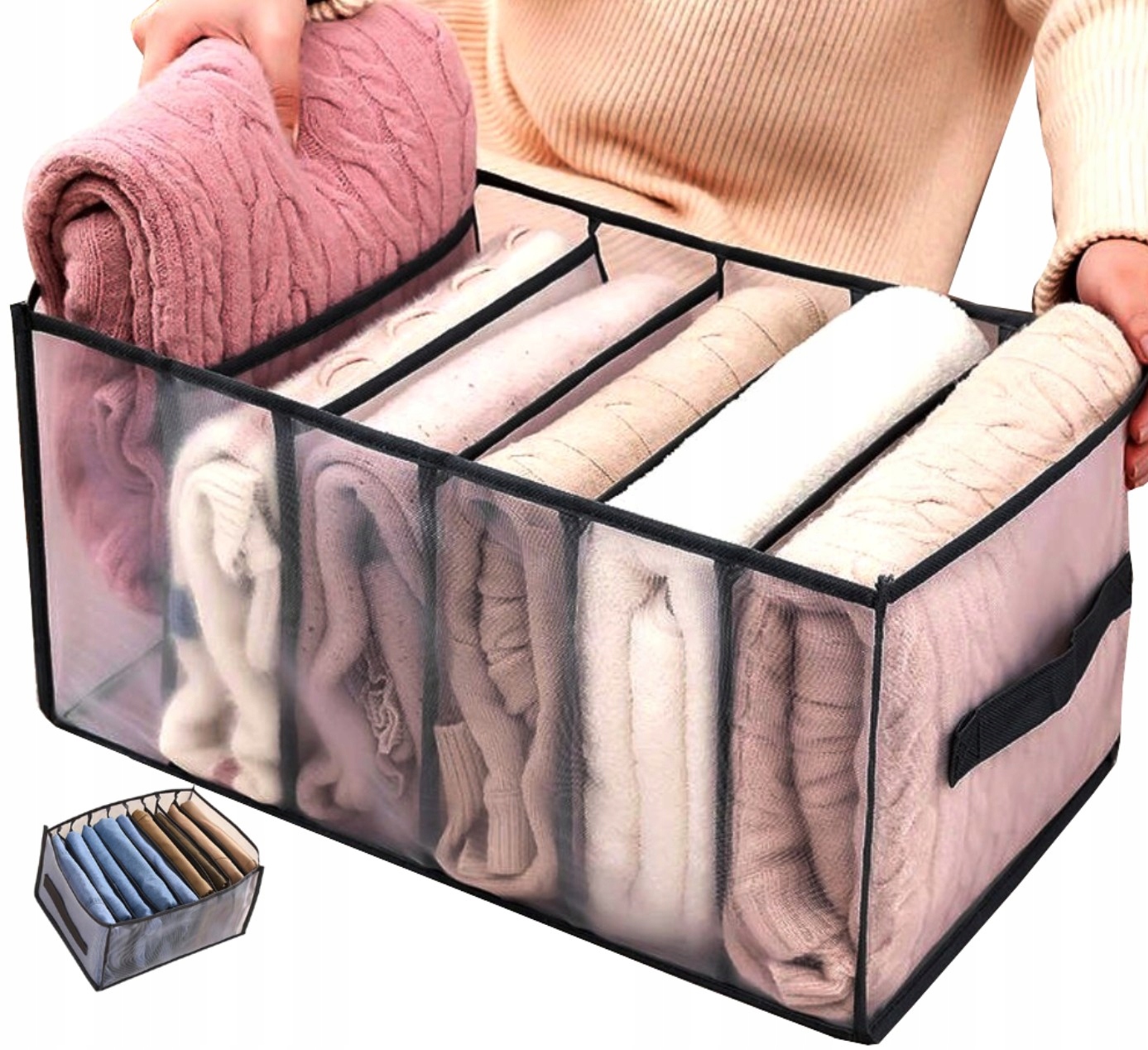 Organizer do szafy szuflady bieliznę bluzę ubrania Marka inna