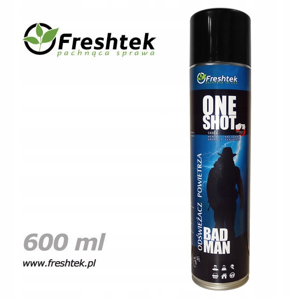 

Odświeżacz powietrza One Shot 600ml zapach Bad Man