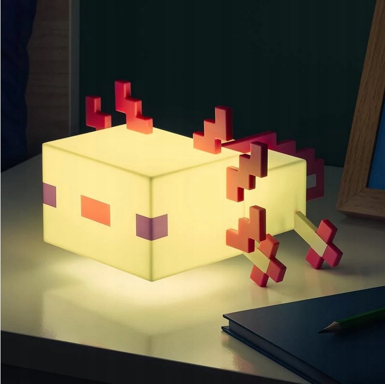 MINECRAFT LAMPKA NOCNA WIELOKOLOROWA AXOLOTL Rodzaj gadżetu filmowy gamingowy