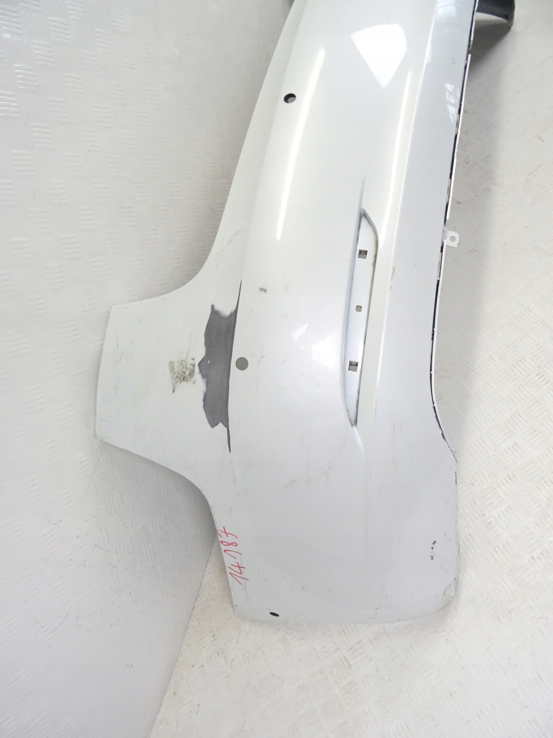 Tesla Model 3 bumper rear part rear