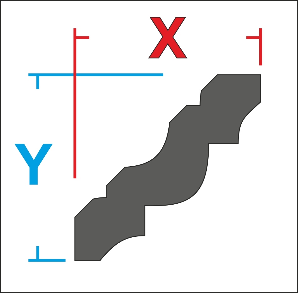 F-11 100x100 sztukateria listwa przysufitowa dekor Kod producenta F1-F40